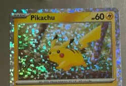 Pokemon TCG Pikachu 002/015 McDonald’s 2024 Holo Promo NM Raw - Image 3