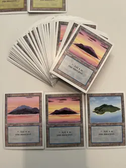 MTG Revised Lands Lot - 250 Lands - 50x Of Each Land Type - Great Condition - Image 2