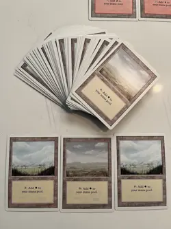 MTG Revised Lands Lot - 250 Lands - 50x Of Each Land Type - Great Condition - Image 3
