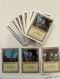 MTG Revised Lands Lot - 250 Lands - 50x Of Each Land Type - Great Condition - Image 4