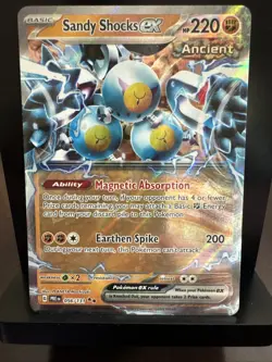 Pokemon TCG - Prismatic Evolutions - Sandy Shocks ex - 056/131 DR - Near Mint - Image 1