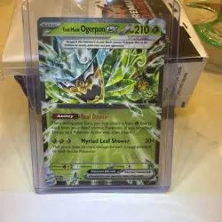 Pokemon Teal Mask Ogerpon ex Double Rare Holo Sv06 Twilight Masquerade 025/167 - Image 1