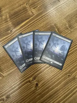 MTG MagicCon Las Vegas 2025 - RARE Swamp Black Lotus x4 - Promo Card - Image 2