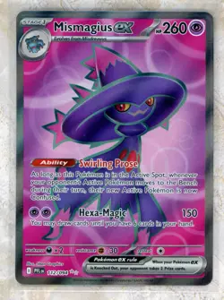 2025 Pokemon PFL EN- Phantasmal Flames #112 Mismagius ex UR - Image 1
