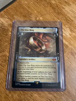 The One Ring (Showcase Scrolls) - MTG The Lord of the Rings -- NonFoil Mint - Image 1