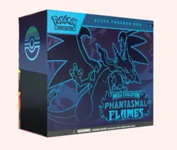 Pokemon TCG Mega Evolution Phantasmal Flames Elite Trainer Box ETB New Sealed - Image 1