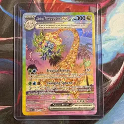 Pokemon TCG Alolan Exeggutor EX - 242/191 - Scarlet & Violet Surging Sparks - NM - Image 1