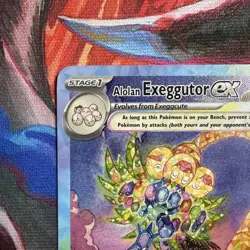 Pokemon TCG Alolan Exeggutor EX - 242/191 - Scarlet & Violet Surging Sparks - NM - Image 3