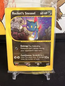 Pokemon Rocket's Sneasel #5 SEALED Best of Promo 8-pack - Image 1