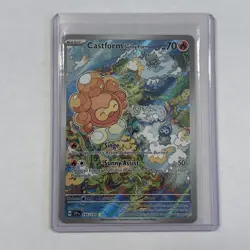 Castform Sunny Form 195/191 Illustration Rare - Surging Sparks - Pokemon TCG NM - Image 1