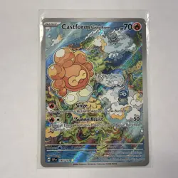 Castform Sunny Form 195/191 Illustration Rare - Surging Sparks - Pokemon TCG NM - Image 2