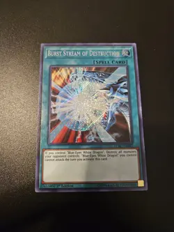Burst Stream of Destruction - LCKC-EN025 - NM - Secret Rare - 1st ed - Yugioh - Image 1