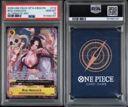 PSA 10 Boa Hancock Alternate Art OP14-112 The Azure Sea's Seven Foil One Piece - Image 3