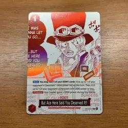 But Ace Here Said You OP13-019 - 3rd Anniversary Treasure Campaign Pack Promo - Image 1