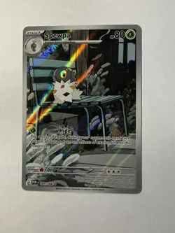 Spewpa AR 081/080 Munikis Nihil Zero M3 Pokemon Card Game Japanese - Image 1