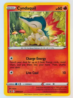 Cyndaquil - Promo HOLO SWSH: Sword & Shield Promo Cards SWSH221 NM - Image 1