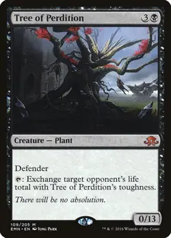 Tree of Perdition Eldritch Moon PLD Black Mythic Rare MAGIC MTG CARD ABUGames - Image 1