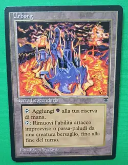 Magic the Gathering MTG FBB ITALIAN Legends URBORG U LP/EX 1994 Rare! - Image 1