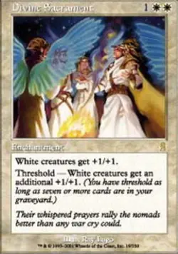 1x Divine Sacrament Heavy Play MTG Magic - Kid Icarus - - Image 1