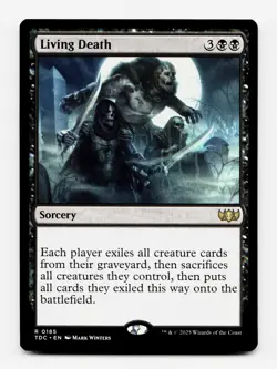 Living Death [Commander: Tarkir: Dragonstorm] Magic MTG - NM 💀 - Image 3