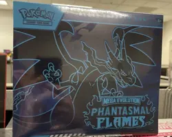 Pokemon Mega Evolution Phantasmal Flames Elite Trainer Box (ETB) Factory Sealed - Image 1