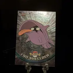 2000 Topps Chrome Pokemon #90 Shellder TV Animation Edition - Image 1