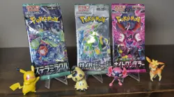 Japanese Pokemon Booster Packs Sealed Lot of 3 US Seller - Image 1