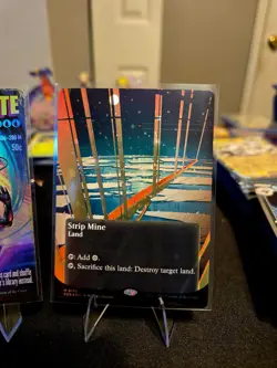 MTG Edge of Eternities Collector Strip Mine Galaxy Foil 2 CARDS FOR PRICE OF 1 - Image 3