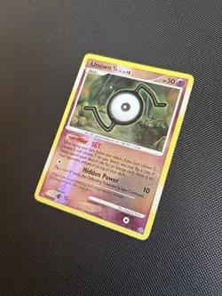 Pokemon Card Secret Wonders Unown S 39/132 Reverse Holo - Image 4