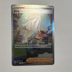 Pokemon TCG Jacq Trainer-Supporter 250/198 SV01 Special Illustration Rare Full … - Image 1