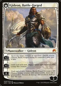 MTG NM English MTG Kytheon, Hero of Akros Gideon, Battle-Forged Magic Origins - Image 1