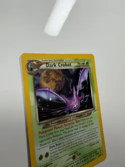Unlimited Holo Dark Crobat #2/105 From The Pokemon TCG Neo Destiny Set WOTC LP - Image 5