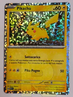 Pikachu ® McDonald's Promo 2024 002/015 ® Promo Holo Foil ® Pokemon Italiano EX - Image 1