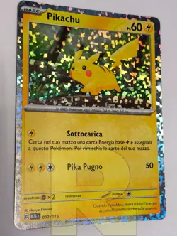 Pikachu ® McDonald's Promo 2024 002/015 ® Promo Holo Foil ® Pokemon Italiano EX - Image 2
