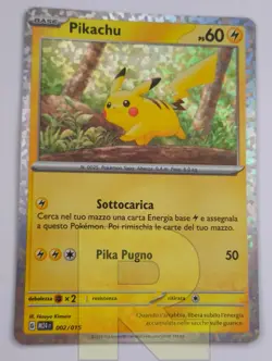 Pikachu ® McDonald's Promo 2024 002/015 ® Promo Holo Foil ® Pokemon Italiano EX - Image 3