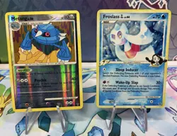 Pokemon TCG 2009 Lot Metang Reverse Holo Froslass Rare LP-MP - Image 1
