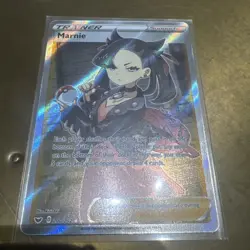 Pokemon Marnie Trainer Card TCG Full Art Sword & Shield 200/202 NM - Image 4