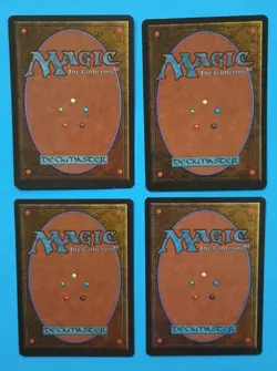 Magic the Gathering MTG Ice Age WHITE SCARAB X 4 LP/EX U 1995 Nice! - Image 2