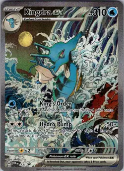 Kingdra ex 131 Sv: Scarlet & Violet Promo Cards Holo NM - Image 1
