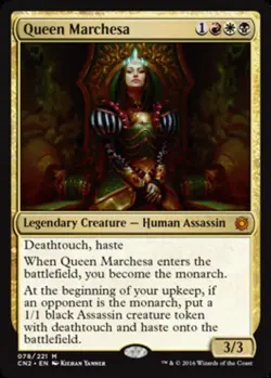 1 x Queen Marchesa - Conspiracy 2: Take The Crown - Light Play - MTG - Image 1