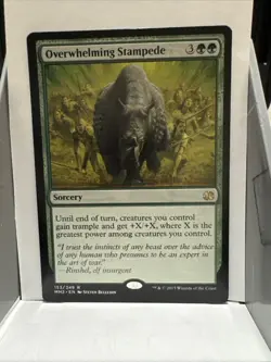 Overwhelming Stampede - LP Regular #153 Modern Masters 2015 MTG - Image 1