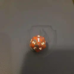 Secrets of Strixhaven Prismari d20 spindown die - Magic the Gathering - Image 2