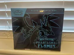 Pokemon Mega Evolution: Phantasmal Flames Elite Trainer Box Factory Sealed ETB - Image 1