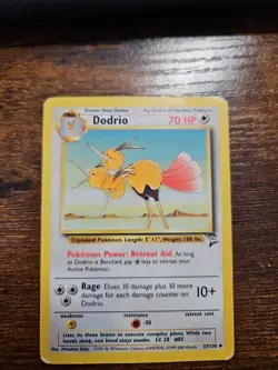Dodrio - 37/130 - Uncommon - Pokemon 1999 - LP-MP - Image 1