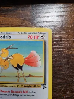 Dodrio - 37/130 - Uncommon - Pokemon 1999 - LP-MP - Image 2