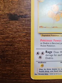 Dodrio - 37/130 - Uncommon - Pokemon 1999 - LP-MP - Image 3