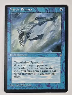 Mystic Remora Ice Age Regular NM MTG Magic The Gathering Ships FAST - Image 1