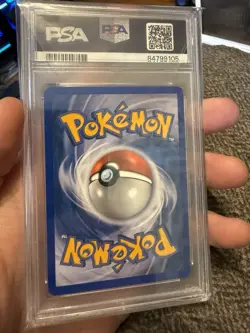 PSA 9 Mint 2005 POKEMON EX UNSEEN FORCES #61 Larvitar REVERSE HOLO FOIL - Image 2