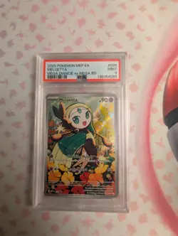 Pokemon TCG - Meloetta Illustration Rare - Mega Evolution Promo MEP 026 PSA 9 - Image 1