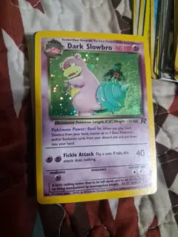 Pokemon TCG Dark Slowbro 12/82 1st Edition Holo Rare 2000 - Image 5